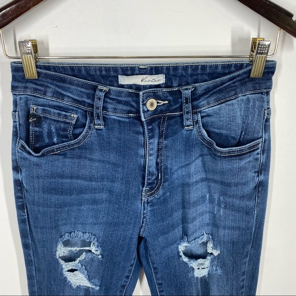 Kancan Estilo Distressed Skinny Jeans 7/27 - Picture 8 of 8